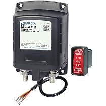 Blue Sea Systems Automatische Oplaadrelais - ACR Voor 12/24V Boten, Tot 120A