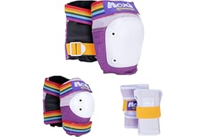 187 Killer Pads Moxi Skate Knee Pads, Elbow Pads, and Wrist Guards, Six Piece Pad Set