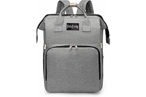 Frabe Family Zaino Fasciatoio, Borsa Mamma Multifunzione, Grande Capienza, Oxford