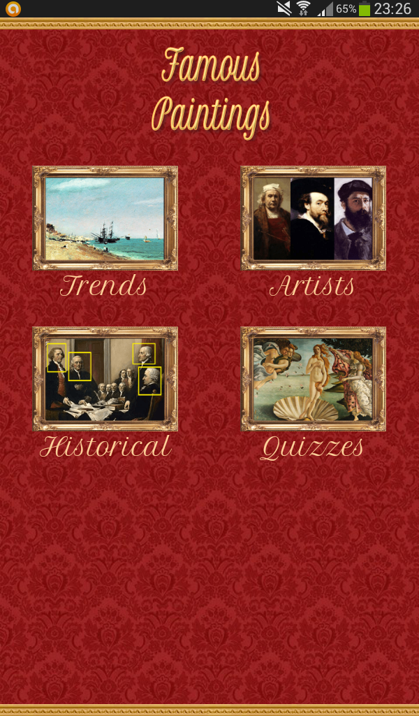 Famous Paintings Amazon.co.uk Apps & Games