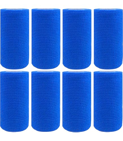 LisaCare - Benda elastica coesiva, autoadesiva, larghezza 5 cm, per