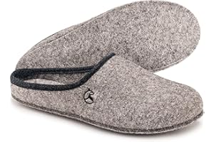 ESTRO Kapcie Filcowe Męskie Pantofle Damskie Filcowe Męskie Kapcie z Filcu Filcowe Pantofle dla Kobiet Pantofle Męskie z Filcową Podeszwą FELT