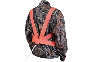 Allen Company Dual Harness Deer Drag with Rope, Blaze Orange,One Size,33
