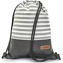 By Bers Leon Turnbeutel 45x34cm - Premium Baumwolle Mit Innentaschen