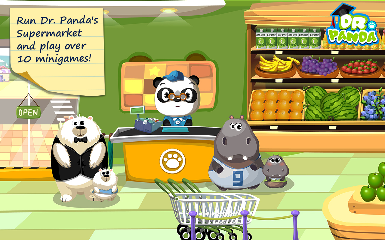 Dr. Panda Supermarket : Amazon.co.uk: Apps & Games