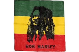 Zac's Alter Ego Bandana en coton Motif rayures Bob Marley