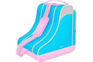 ‎VENTCY VENTCY Inline bag, ski boot bag for children, roller skates bag, bag for inline skates, bag for ice skates, skate bag for children/adults (up to 28 to 43 (EU))