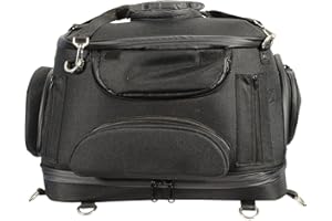 Milwaukee Leather MP8103-BLACK-PCS Heavy Duty Motorbike Pet Carrier Sissy Bar - Black - Pack of 1