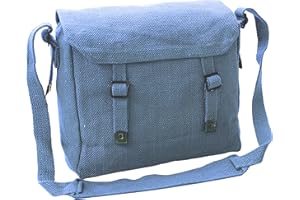 OUTBOUND Small Canvas Webbing Messenger Bag