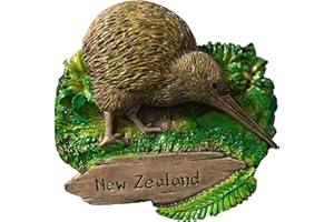 Muyu Magnet 3D Kiwi-Vogel-Kühlschrankmagnet, Neuseeland, Reise-Aufkleber, Souvenir für Zuhause und als Küchendekoration