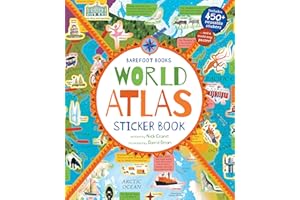 World Atlas Sticker Book (Barefoot Books): 1 (Barefoot Sticker Books)
