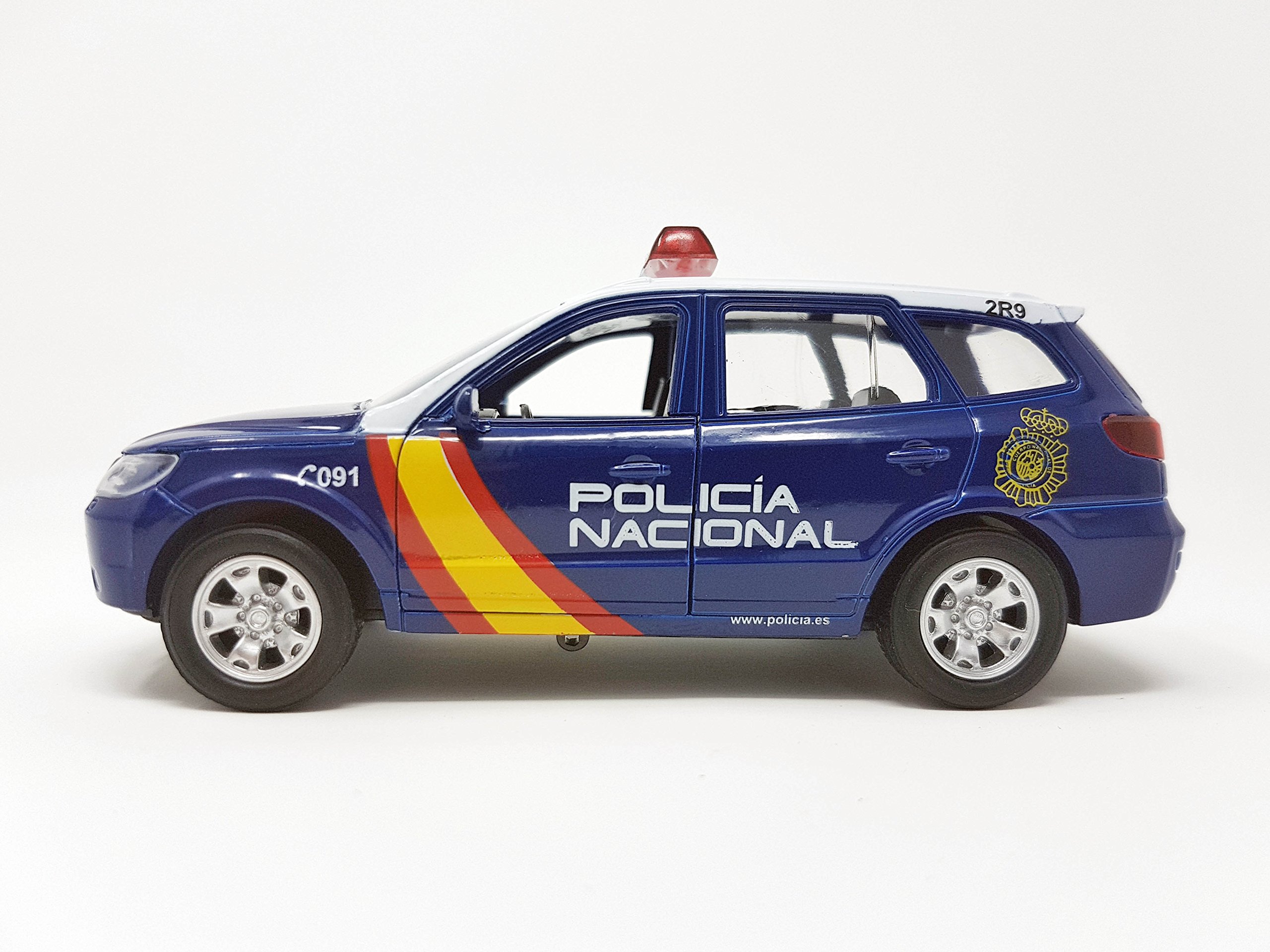 coche policia juguete