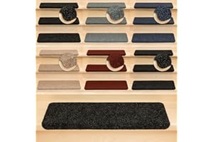 ‎KETTELSERVICE-METZKER Kettelservice-Metzker Stufenmatten Ramon Rechteckig - 15 STK. Anthrazit - ohne Kunststoffwinkel