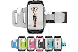 J.A.N-GreenLife Multifunktionales Sportarmband für Smartphones – kompatibel mit nahezu Allen Handys (iPhone, Samsung, Huawei, usw), für Ober- und Unterarm, handyhalterung für Joggen, Fitness, Sport