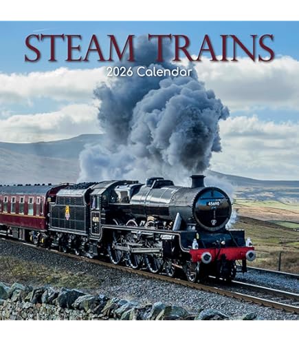 National Railway Museum - Calendrier 2026 Affiches Plage Rétro | Format Carré 30x30 Cm | Emballage Sans Plastique