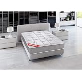 PIKOLIN Visco Pocket Spring Mattress 135 x 190 | High Firmness | High-End | Reversible | Maximum Quality | Height 27 cm | TRO