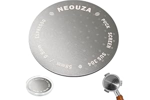 ‎NEOUZA NEOUZA V3 Espresso 58,5mm ekran krążkowy o grubości 0,8mm filtr siatkowy ze stali nierdzewnej do koszyka barista kawy Portafilter