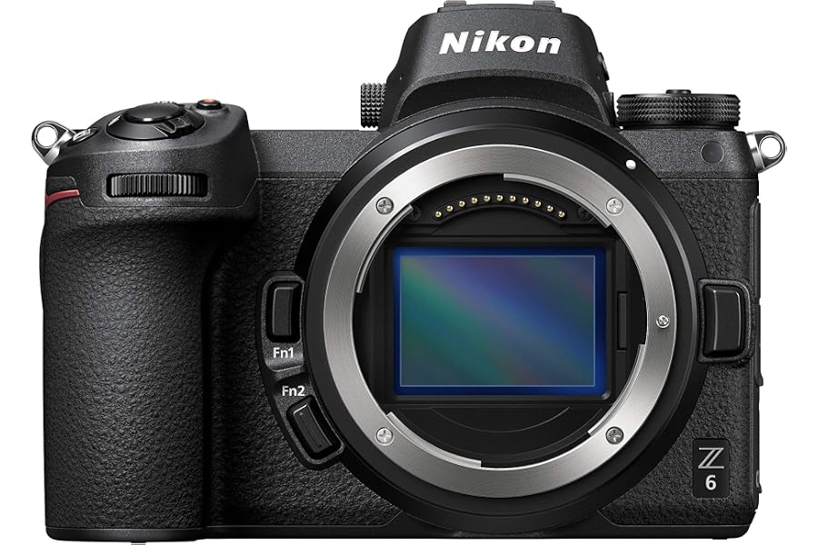 Nikon Z 6 Spiegellose Vollformat-Kamera (24,5 MP, 12 Bilder pro Sekunde, 5 Achsen-Bildstabilisator, OLED-Sucher mit 3,69