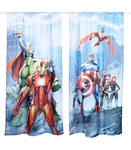 Rideau De Douche Marvel Spiderman Jay Franco 178x182 Cm - Tissu Polyester, Lavable, Motif Super-héros Pour Salle De Bains