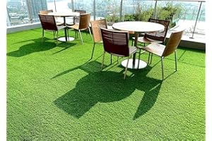 RUGSX Sztuczna trawa Patio 200 x 500 cm zielona