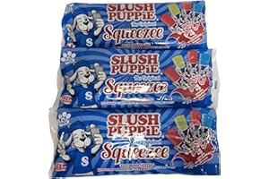 DIVAS SPIRITUAL Slush Puppie Original Flavored Squeeze Pops Bulk Pack of 3