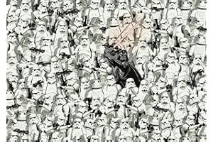 Ravensburger Puzzle 1000 Teile, Challenge Star Wars - Darth Vader und seine Klonkrieger als herausforderndes Puzzle für Erwachsene und Kinder ab 14 Jahren
