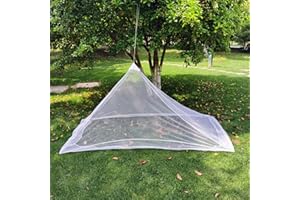 SZHTFX Moustiquaire de voyage portable pour camping en plein air facile à installer et idéale pour hamacs et berceaux avec sac de rangement