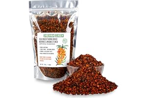 SIBERIAN GREEN Argousier de Sibérie Baies Séchées Récoltées Sauvages (200 g) Premium