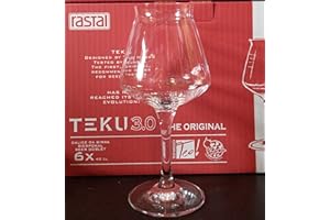 Set n° 6 Calici Universale Degustazione BIRRA - Modello TEKU 3.0 - Capacità 42,5 cl - RASTAL