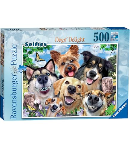 Ravensburger 10526 Puzzle 100 Pezzi XXL 6+ Cani Sulla Spiaggia