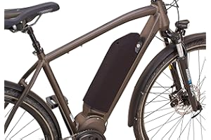 Prophete Bicycle Battery Case for AEG Downtube Made of Neoprene Material for Protection against Water and Dirt