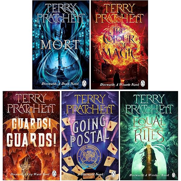 Terry Pratchett Discworld Novels Series 4 - 5 Books