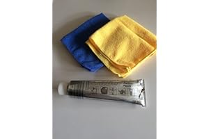 hs24store Elsterglanz Silber Polierpaste 150 ml und 2 Microfasertücher