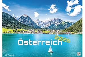 Österreich - 2026 - Kalender DIN A3: Der Wandkalender mit den schönsten Motiven aus Österreich für das Jahr 2026 im Format DIN A3 (ca. 42 x 30 cm)!