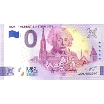 Billet Souvenir 0 Euro Albert Einstein – Allemagne – Collection Ou Cadeau Original