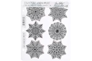 Stampers Anonymous Tim Holtz Cling francobolli, Multicolore, 24.13 x 19.05 x 0.76 cm