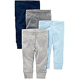 Simple Joys by Carter's Infant-And-Toddler-Pants (Pacco da 4) Bimbo