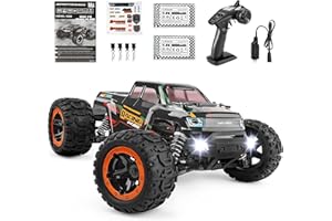 HAIBOXING Voiture Télécommandée 1:16 RC Car Monster Truck, étanche RTR Tout-Terrain Voiture RC 36 km/h, à Grande Vitesse à Distance Les Jouets Téléguidés