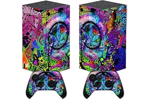 PlayVital Skin for Xbox Series X, Sticker Vinyl Skins Protective Film Wrap Decal Cover Stickers for Xbox Series X Console Controller Coloured Sheet