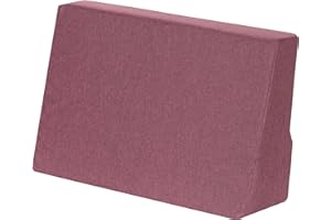 ‎PILLOWS24 Pillows24 Palettenkissen 2-teiliges Set Palettenauflage Polster für Europaletten Hochwertige Palettenpolster Palettensofa Indoor & Outdoor (Seitenkissen 60x40x20/10, Pflaume)