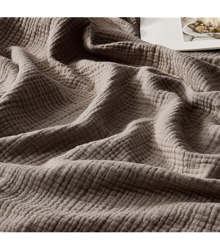 LAYNENBURG couverture Éponge de qualité supérieure - 150 x 200 cm - 100 % coton - Couverture d'été fine et légère LAYNENBURG couverture Éponge de qualité supérieure - 150 x 200 cm - 100 % coton - Couverture d'été fine et légère