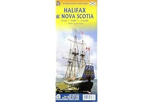 Halifax & Nova Scotia (incl. Dartmouth): ITM Travel Reference Map 1:9000
