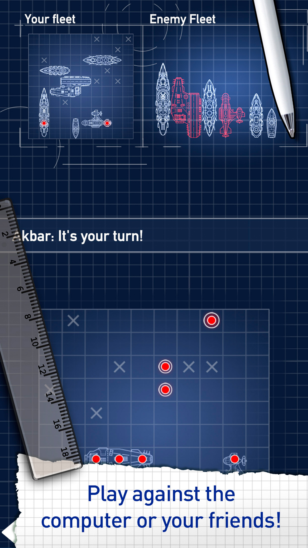 Fleet Battle Battle Series Schiffe Versenken Flottenmanöver Einzelspieler Lokal Und Online Multiplayer