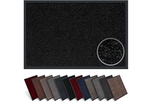 ‎CARPET DIEM Carpet Diem Fußmatte innen, große Auswahl, Größe: 60x90 cm, Farbe: schwarz - Halten Sie Ihr Zuhause sauber mit unserer Schmutzfangmatte