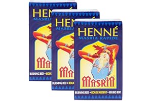 HENNEDROG Henna Masria feurigrot 3er Pack 3 x 90g