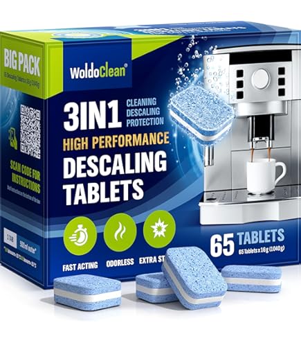 Waterdrop Filtro Acqua Per Macchina Da Caffè - Certificato TÜV SÜD - Sostitutivo Per Siemens, Bosch, Brita Intenza (Confezione Da 6)
