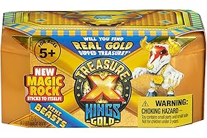 TREASURE X 41514 Kings Gold Mini Beasts-Styles, Colours Vary