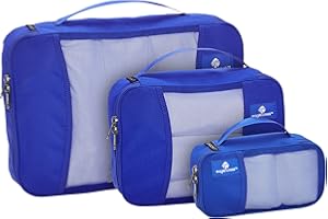 Eagle Creek Pack-it Cube Set – Lot de 3 Pièces, Blue Sea (Bleu) - EC-41208137