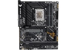 ASUS TUF GAMING Z690-PLUS WIFI D4 – Carte mère gaming Intel Z690 LGA 1700 ATX (PCIe 5.0, DDR4, 15 DrMOS, 4 x M.2, WiFi 6, Intel 2.5 Gb LAN, USB 3.2 Gen 2x2 Type-C, Thunderbolt 4)
