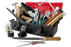 Werkzeugset von Selva – für Goldschmiede und Schmuckherstellung – Zusammenstellung mit mehr als 50 Werkzeugen mit allem, was zur Schmuckherstellung benötigt wird